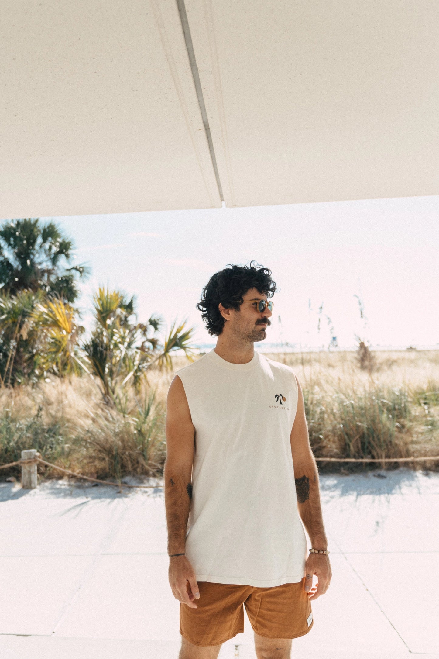 Sunshine State of Mind Cutoff Tank