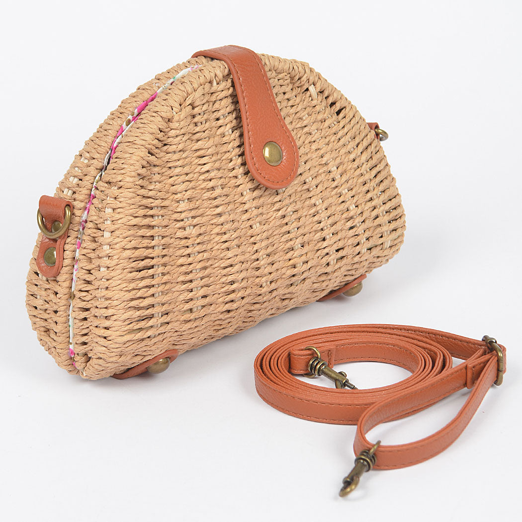 Soleil Bamboo Clutch