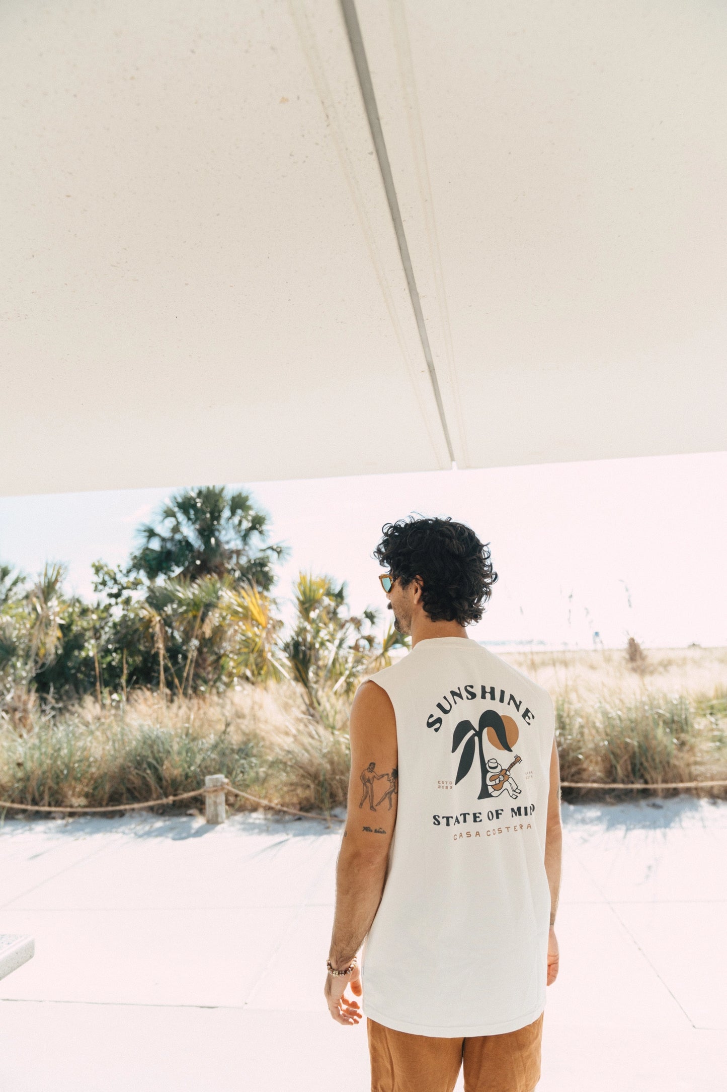 Sunshine State of Mind Cutoff Tank