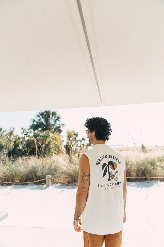 Sunshine State of Mind Cutoff Tank