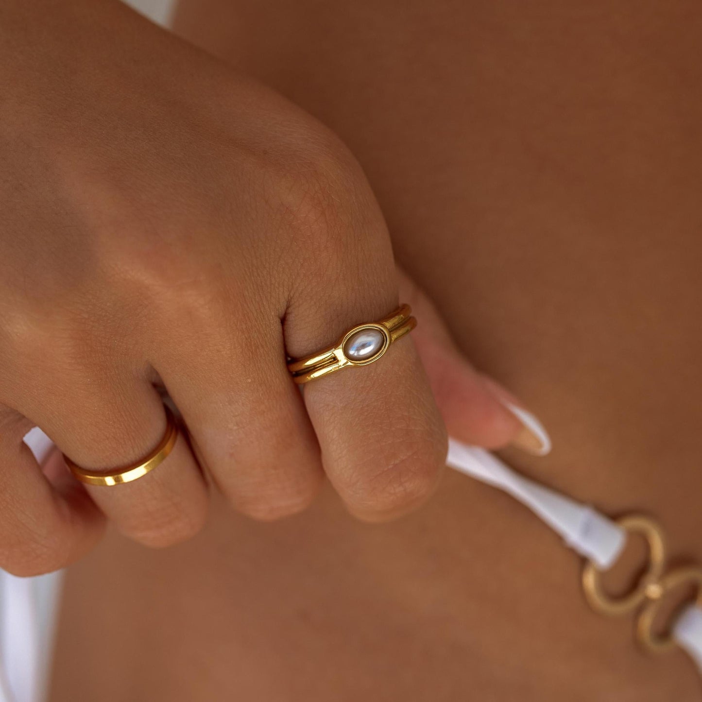 Lila Ring Gold