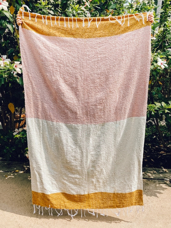 Sun Dream Recycled Throw Blanket