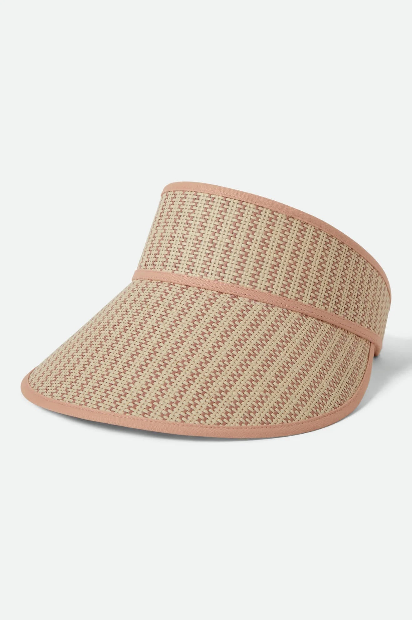 Newport Straw Visor - Natural/Natural