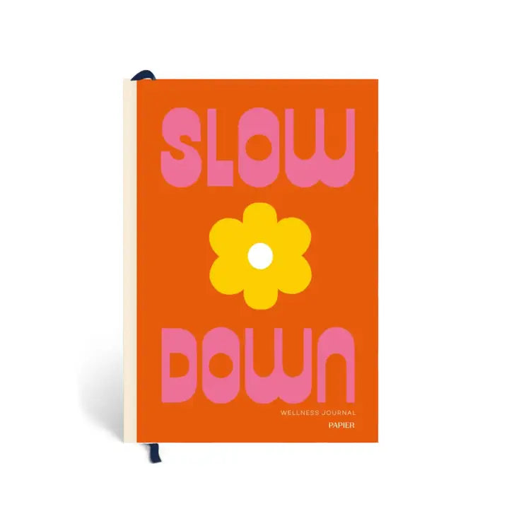 Slow Down Hardcover Guided Wellness Journal