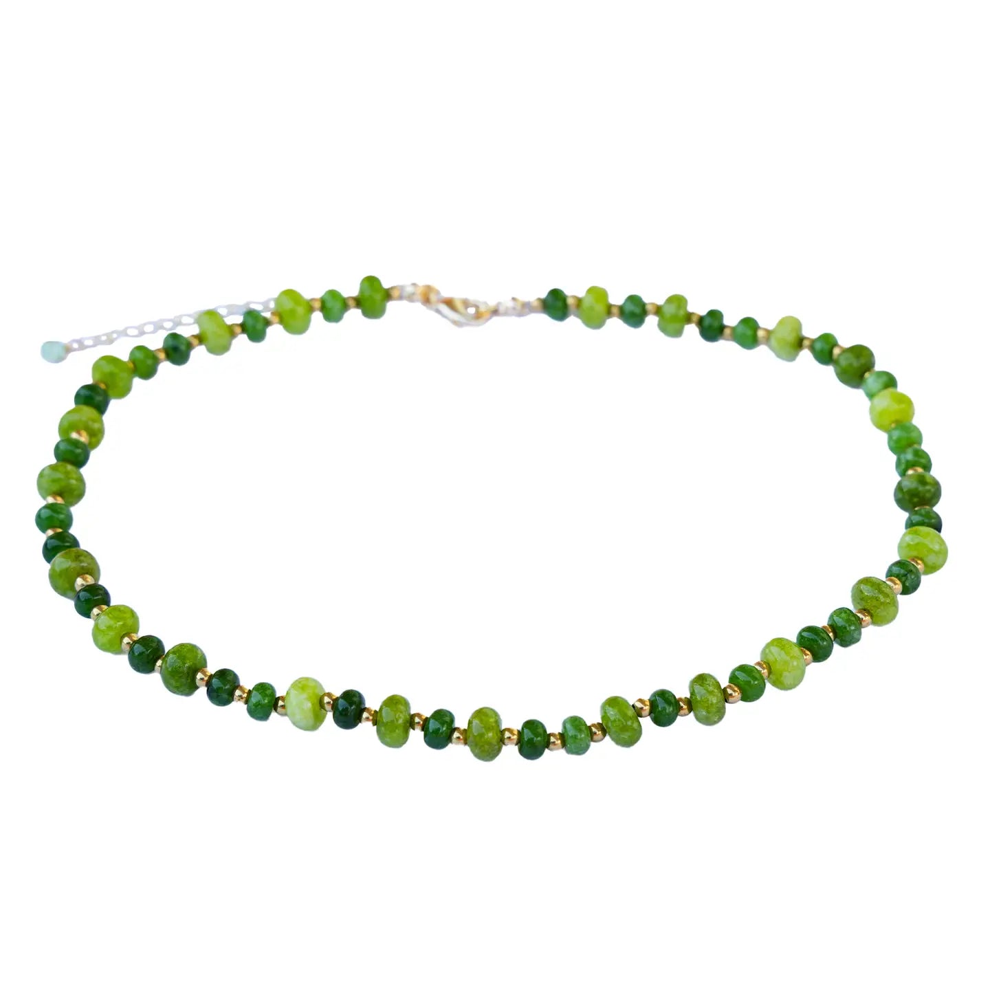 Good Fortune Statement Healing Necklace Gold