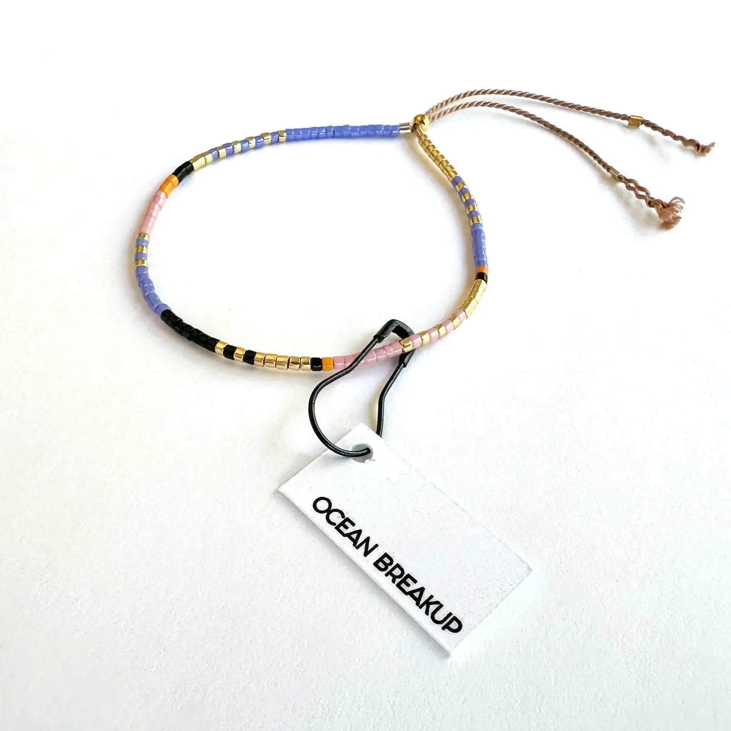 Beaded Bracelet with Adjustable Clasp