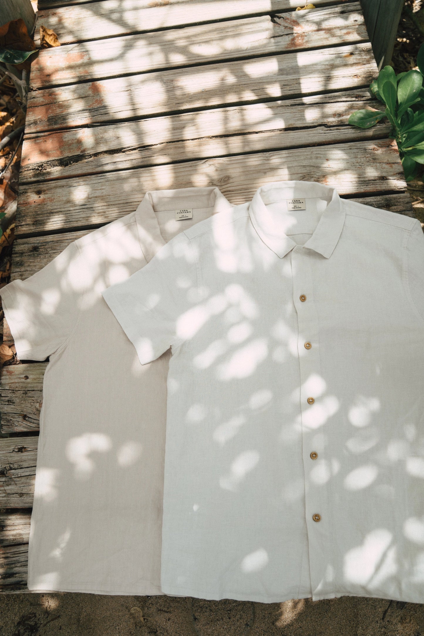 Casa Solid Button Up Shirt