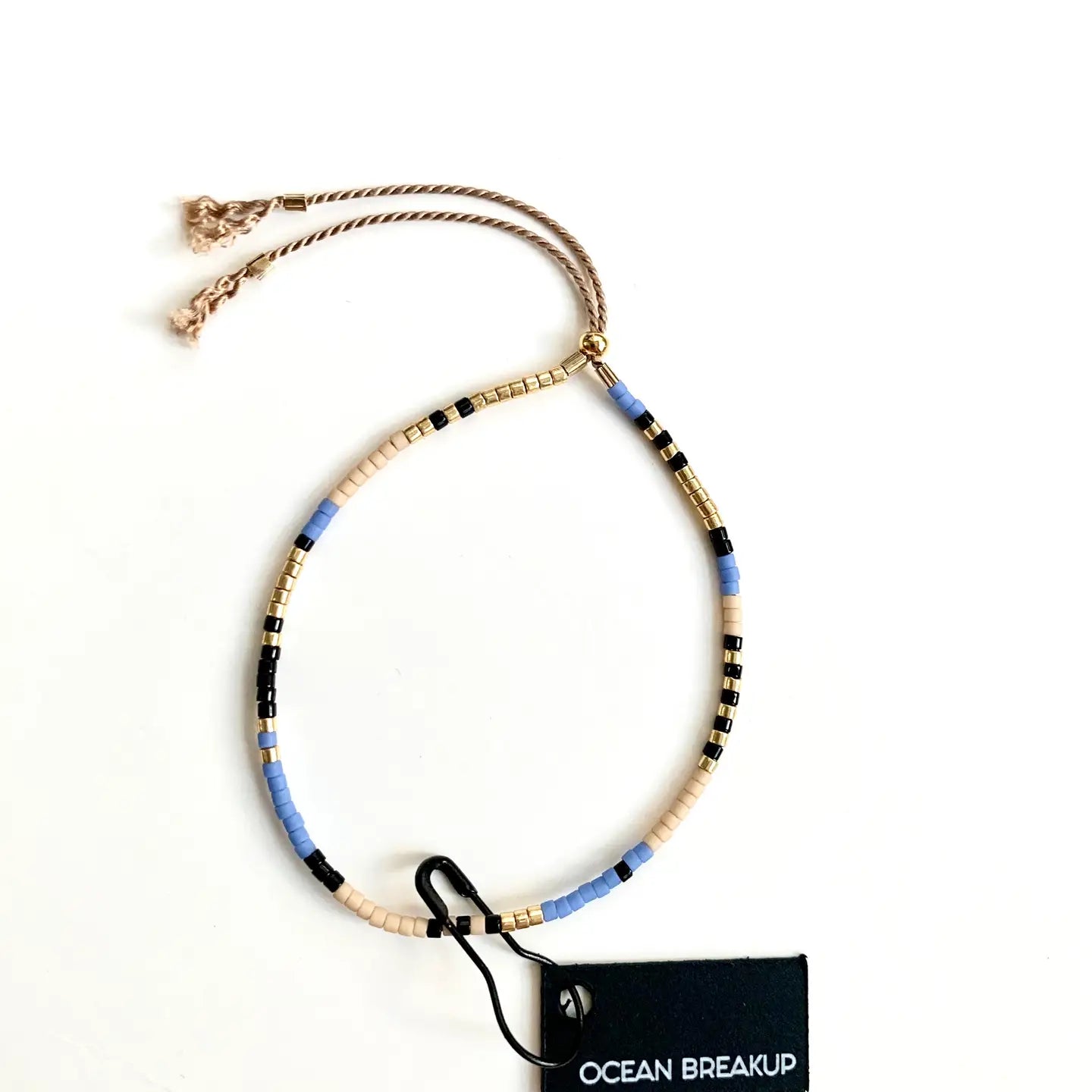 Beaded Bracelet with Adjustable Clasp