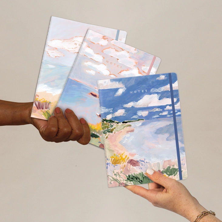 Seedlings Floral Bluff Notebook Set