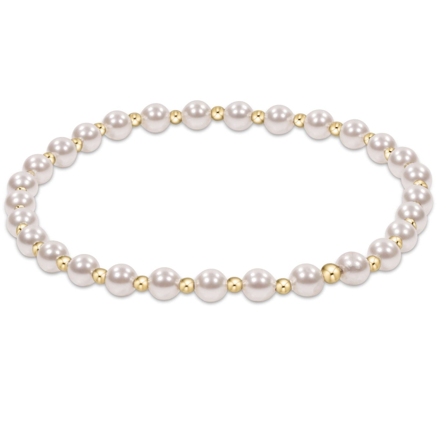 GRATEFUL PEARL 4MM BRACELET