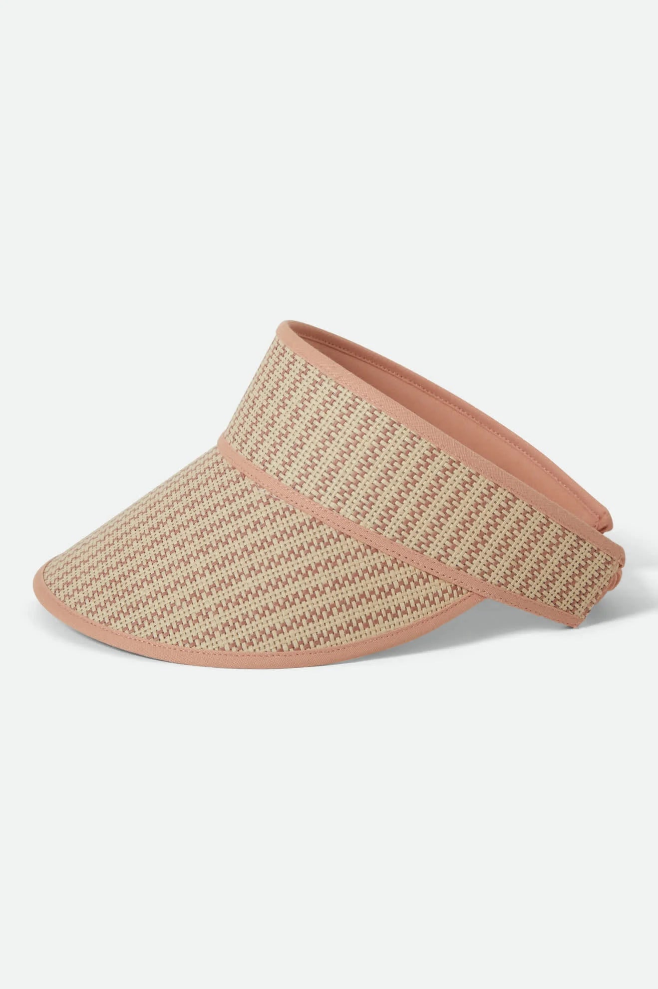 Newport Straw Visor - Natural/Natural