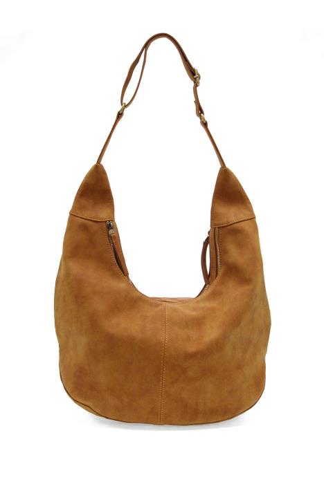 Rochelle Faux Suede Hobo Bag