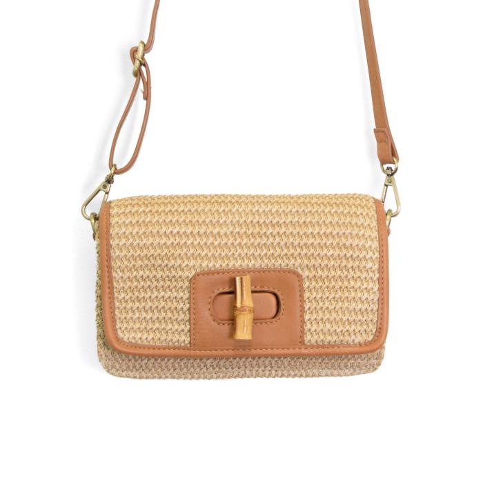 Bonnie Bamboo Turnlock Crossbody