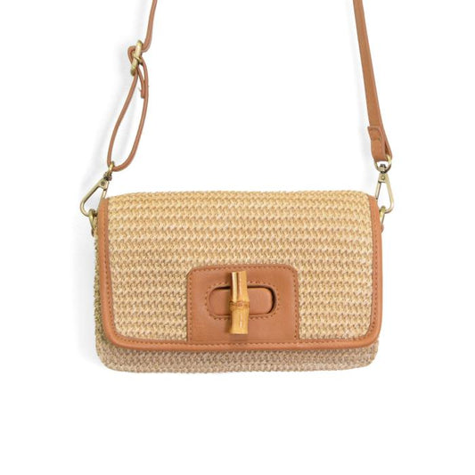 Bonnie Bamboo Turnlock Crossbody