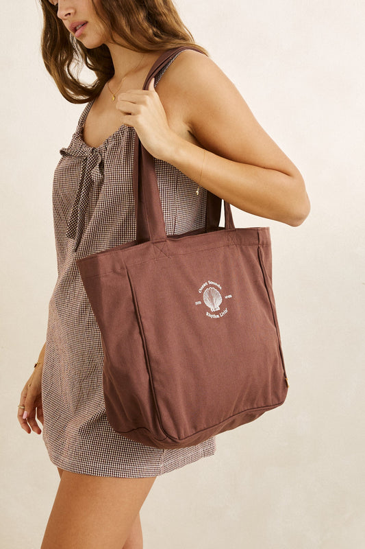 Sandy Zip Tote Bag