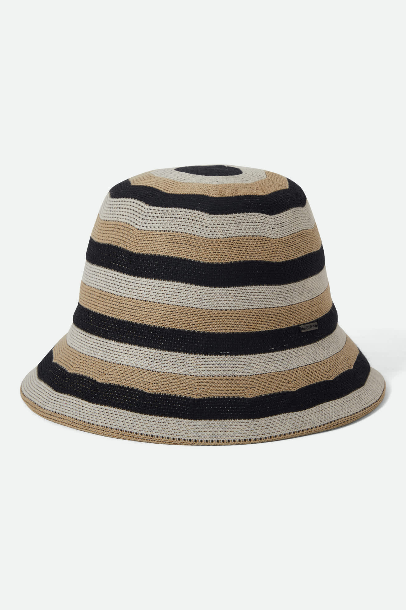Lisboa Knit Packable Bucket Ha - Black/Sand/Whitecap