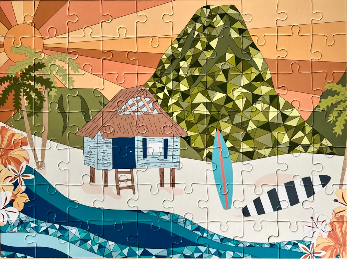 70 pc Surf Shack Puzzle