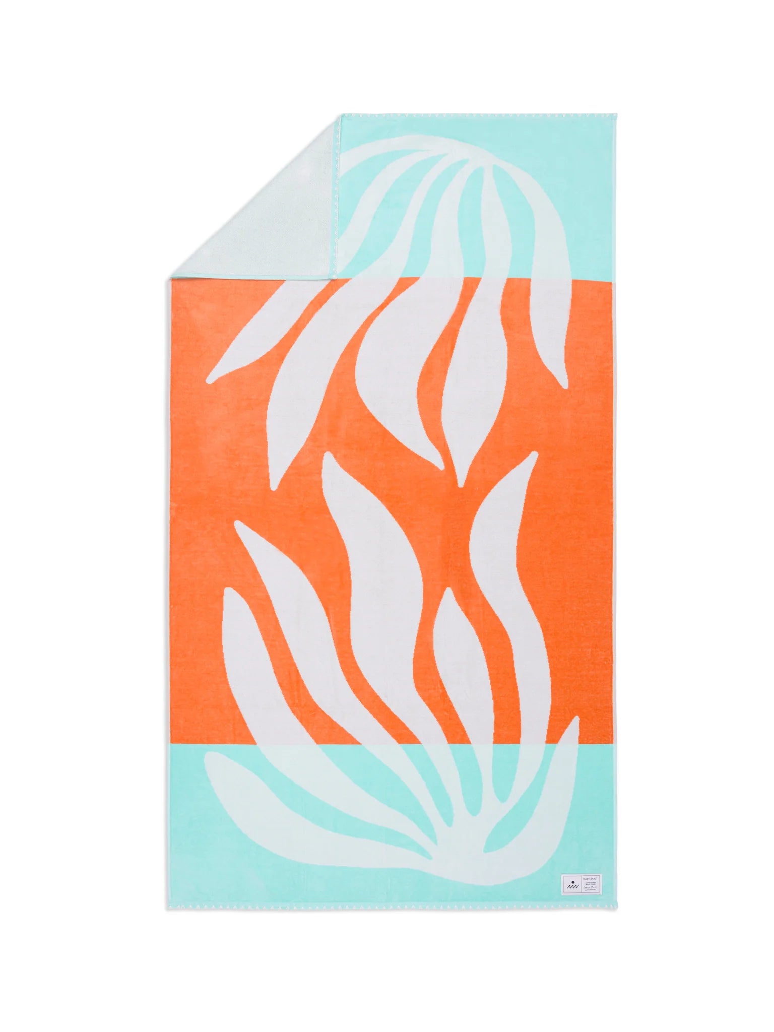 Ruby Mint Lux Beach Towel