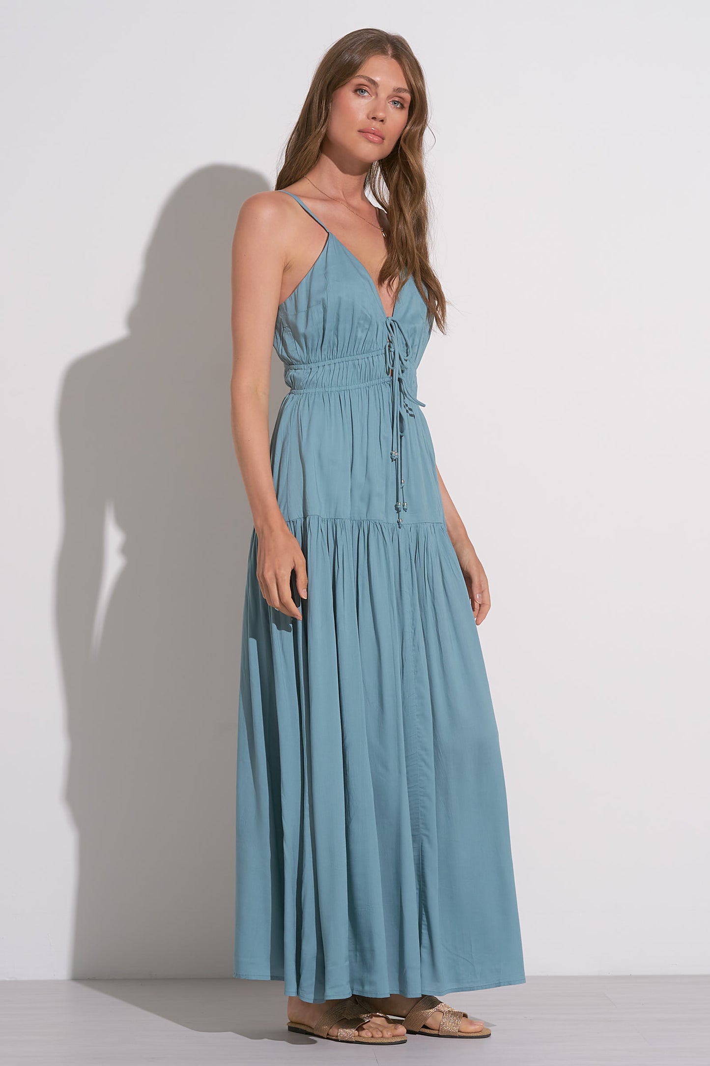 Late Nights Spaghetti Strap Maxi