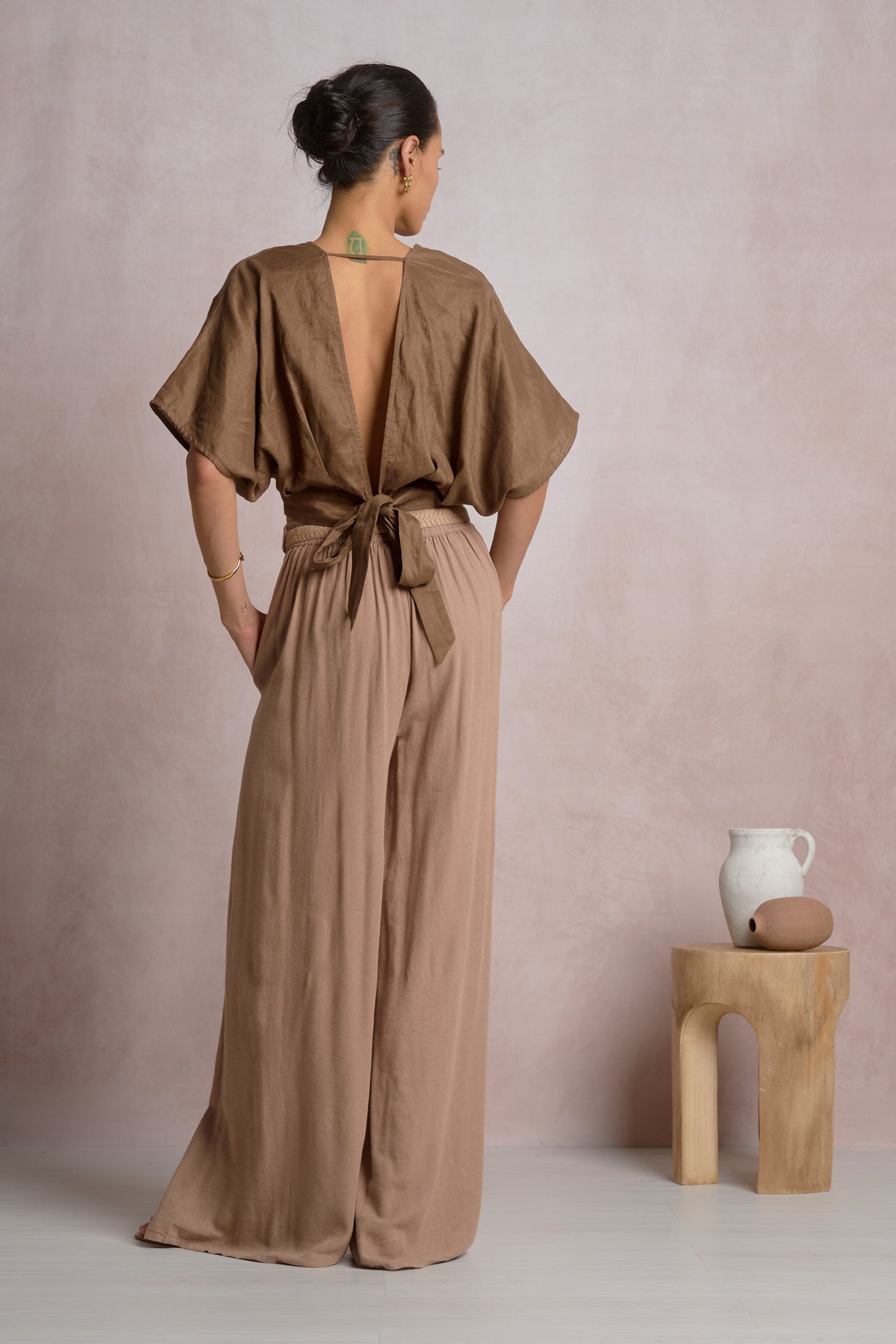 Bali Breeze Wrap Crop Top