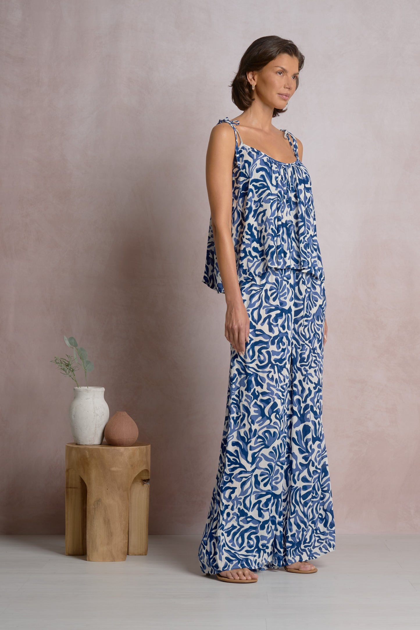 Coralina Flowy Spaghetti Strap Top