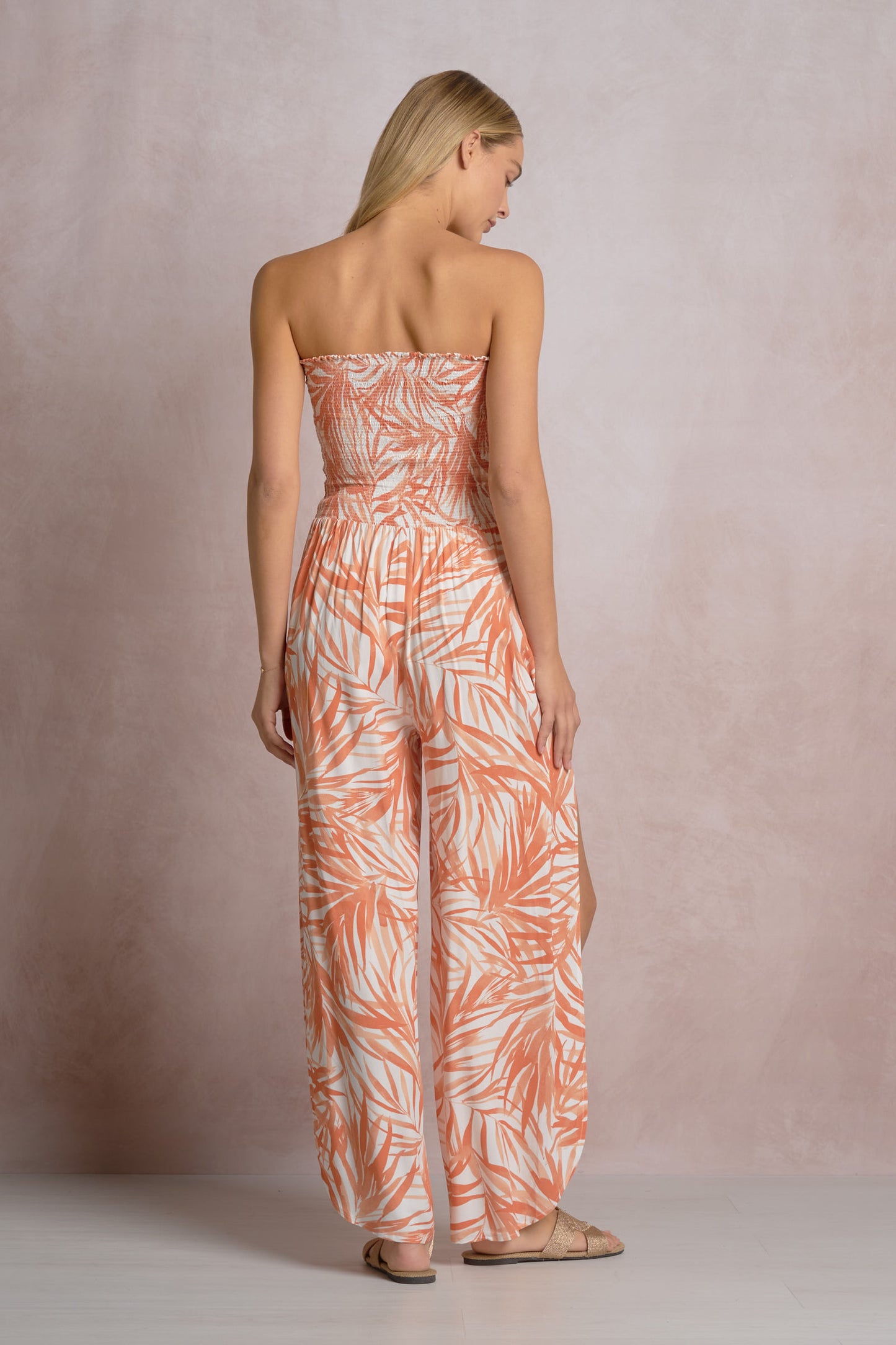 Sunset in Bali Strapless Jumper