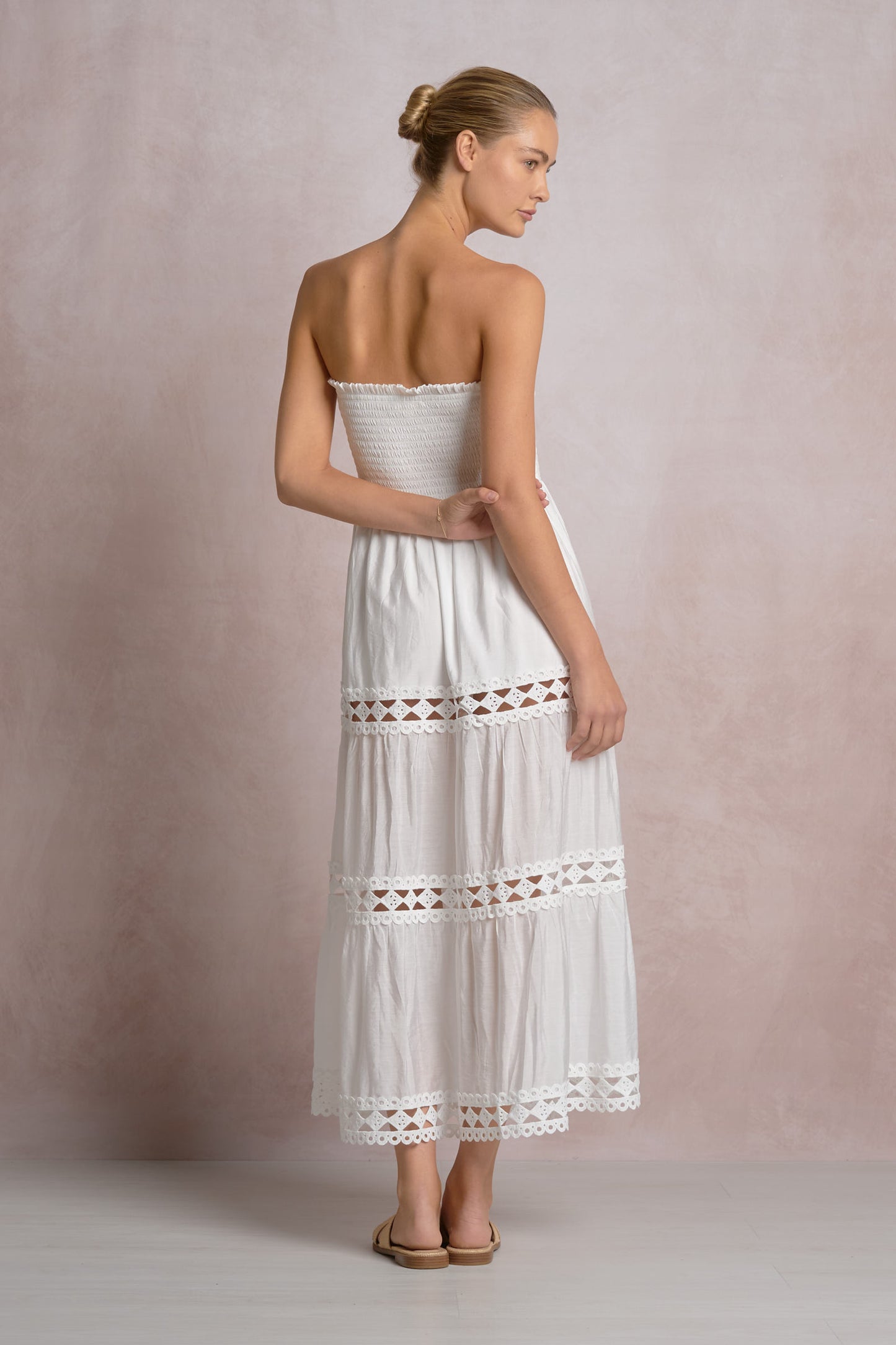 Casa Blanca Strapless Maxi Dress