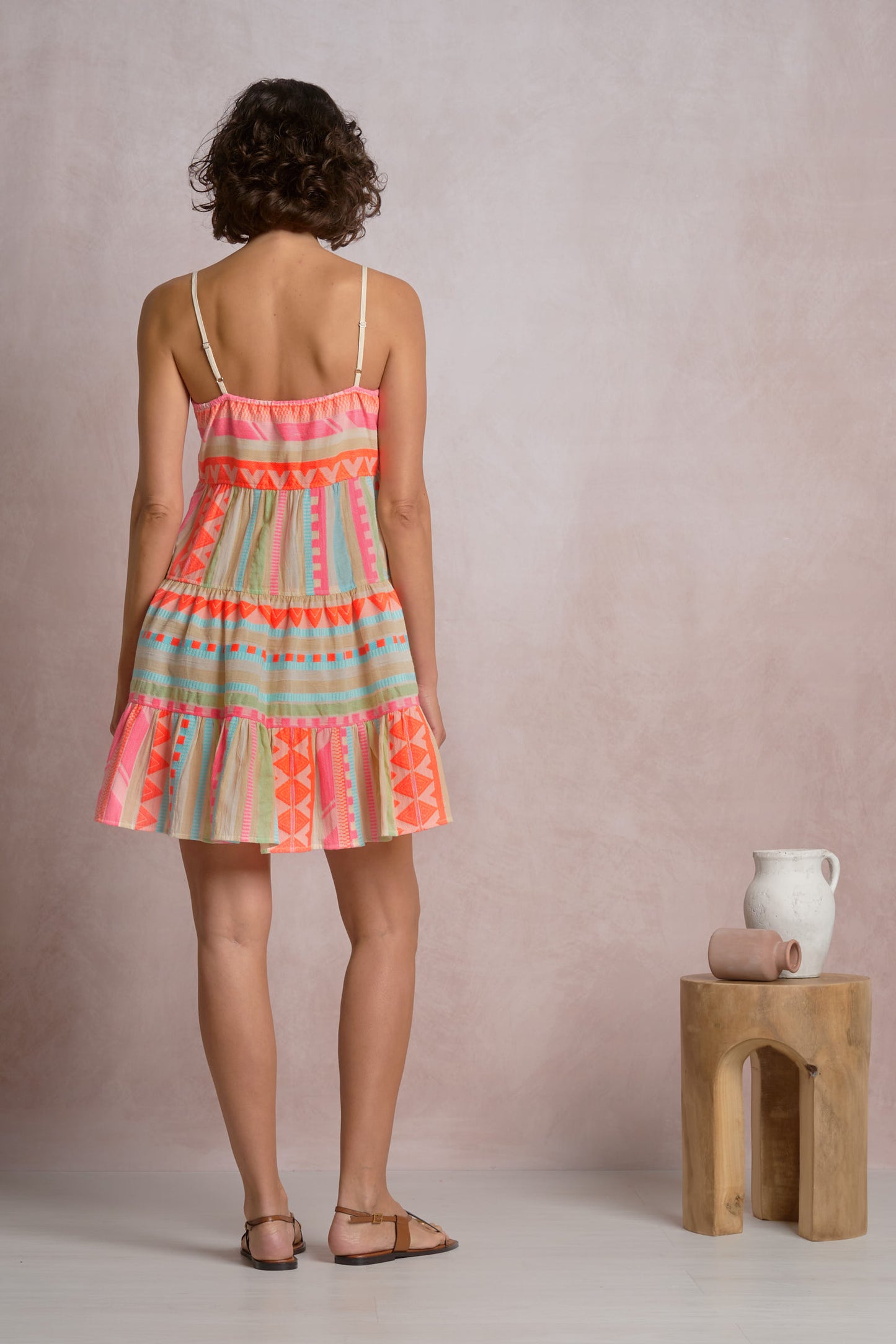 Aztec Tidal Mini Dress