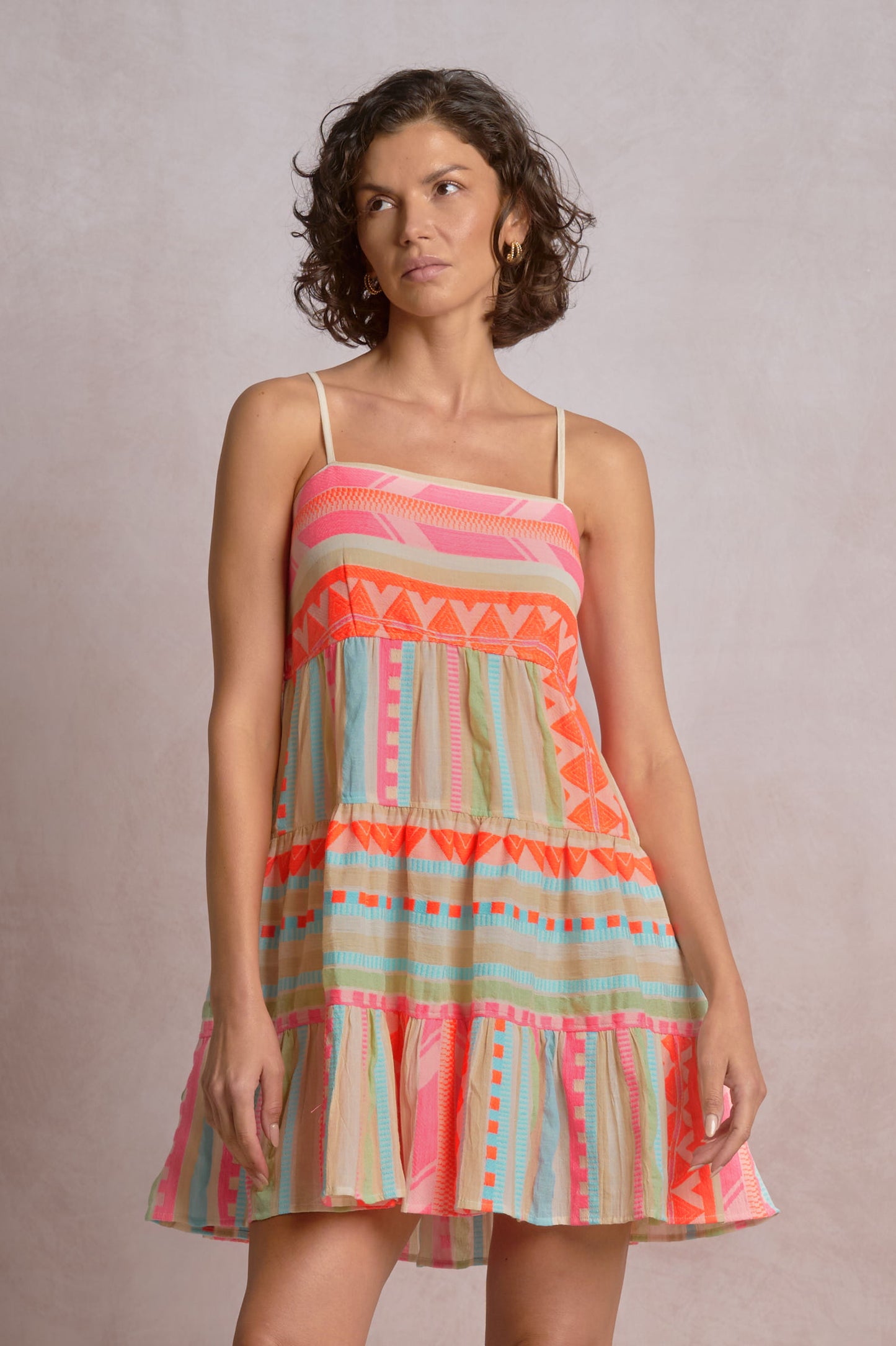 Aztec Tidal Mini Dress