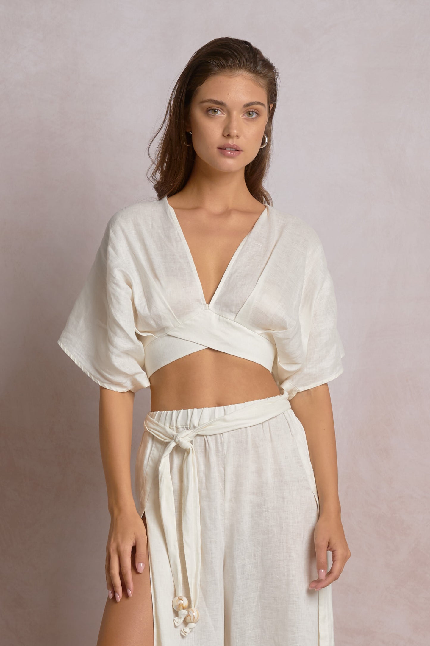 Bali Breeze Wrap Crop Top