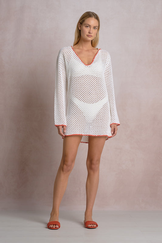 Cali Crochet Cover Up Dress