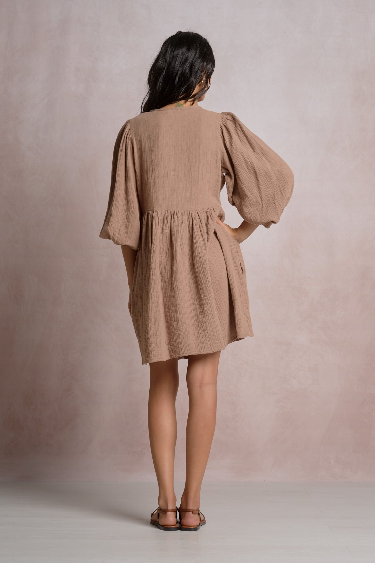 Cayman Cotton Mini Dress