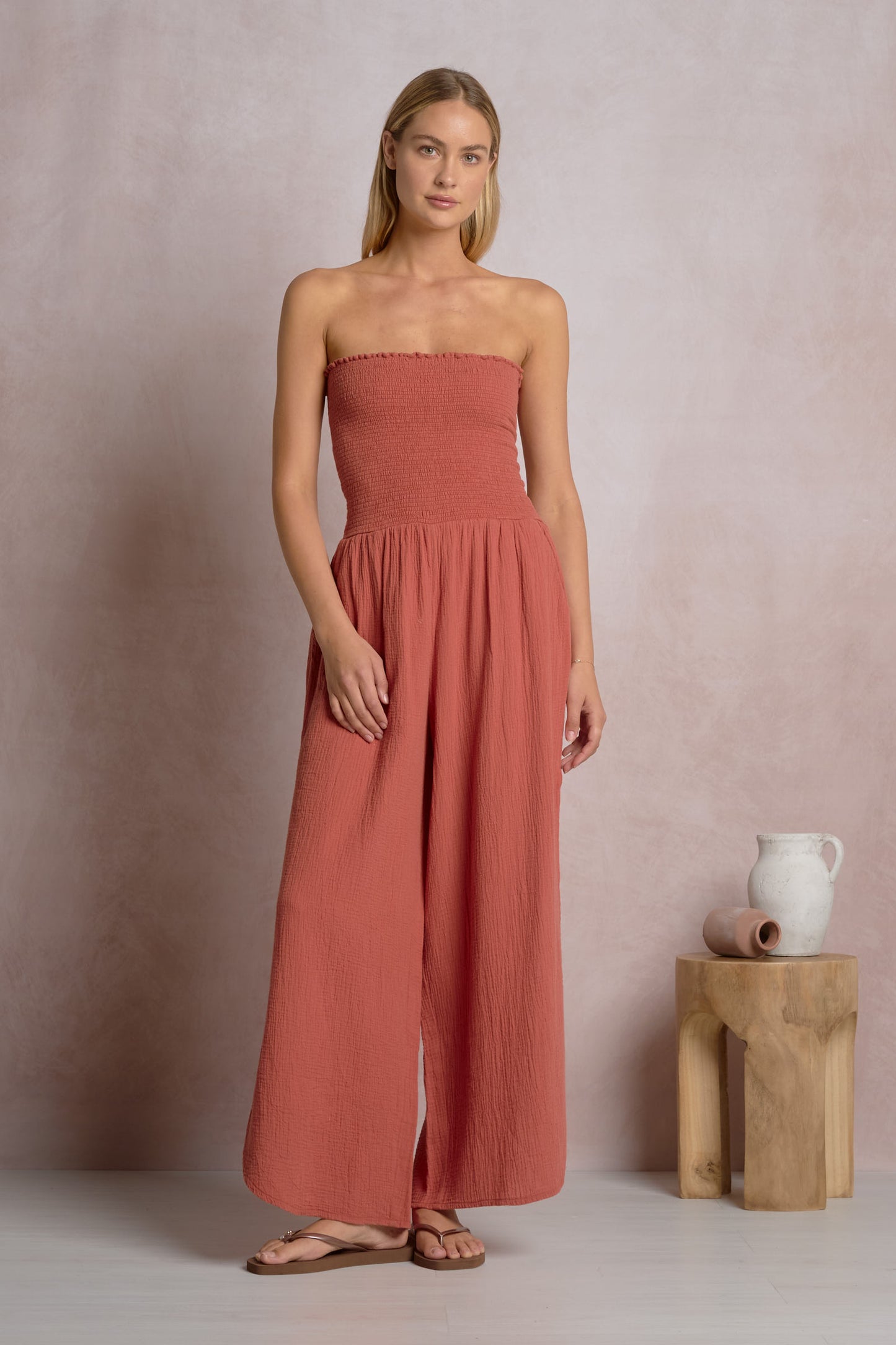 Cayman Cotton Jumpsuit