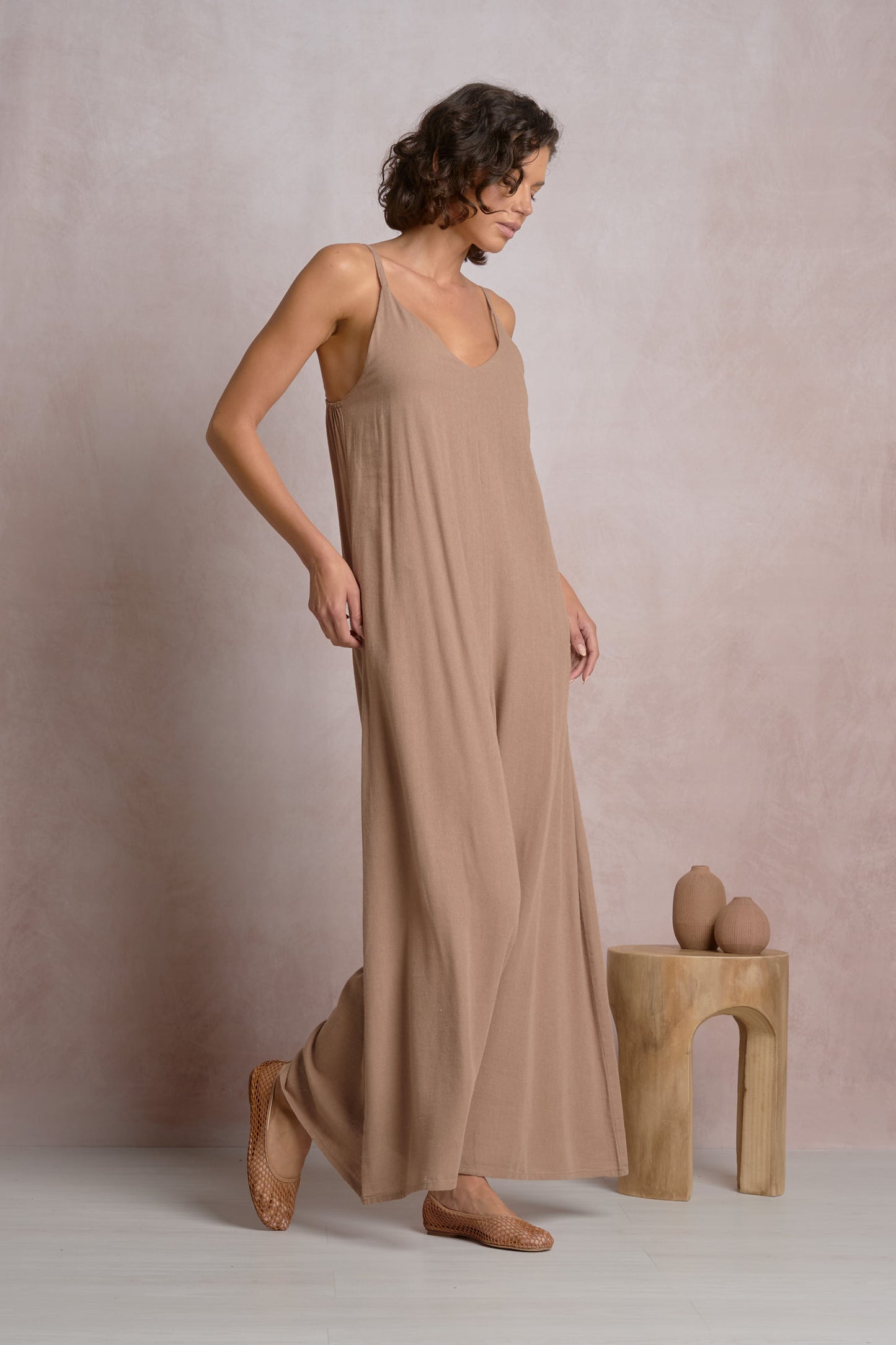 Fia Spaghetti Strap Jumpsuit