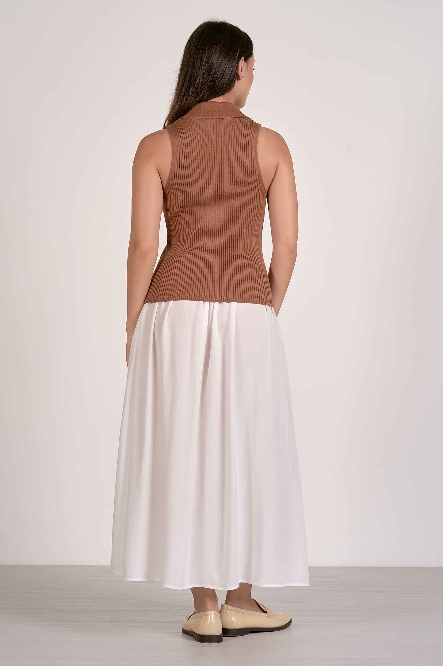 Carmela Collard Button Down Vest