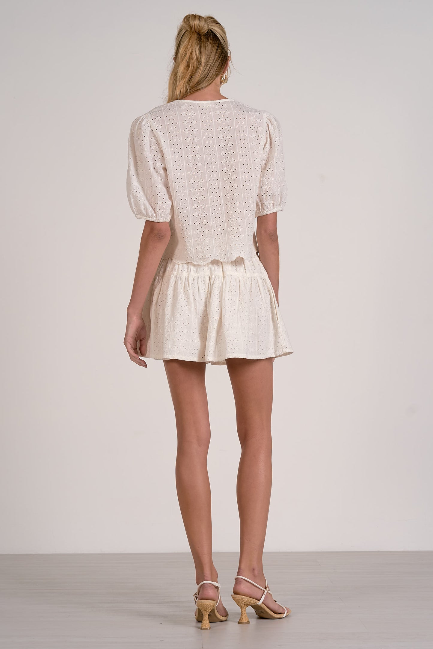 Springful Eyelet Blouse