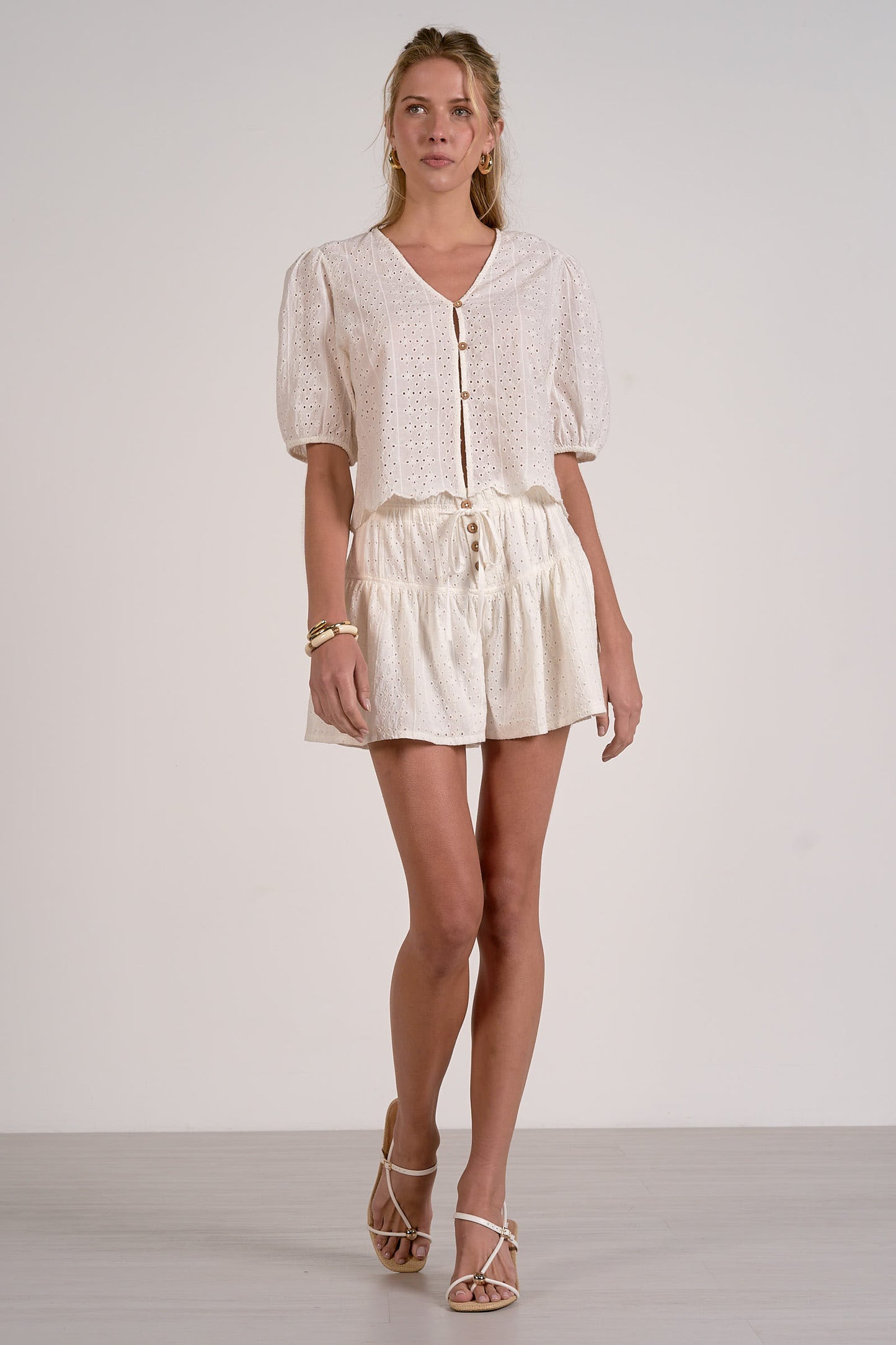 Springful Eyelet Blouse
