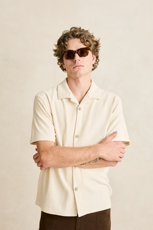 Reverse Terry Short Sleeve Shirt