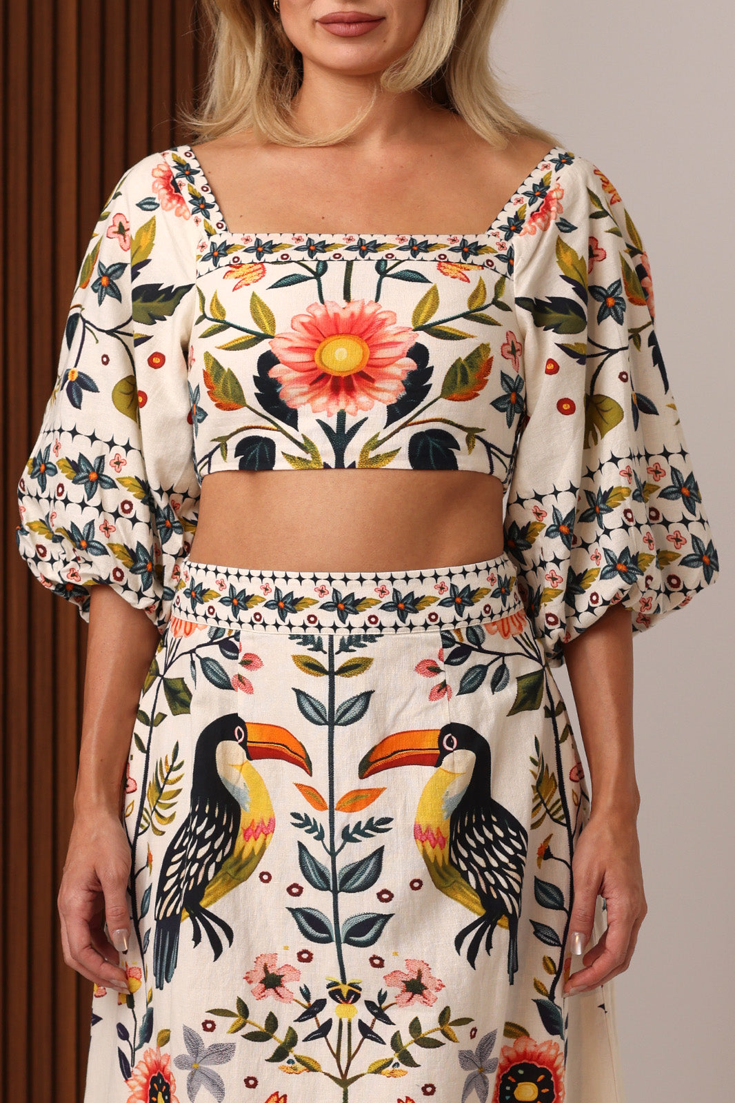 Bony Birdsong Blossom Top