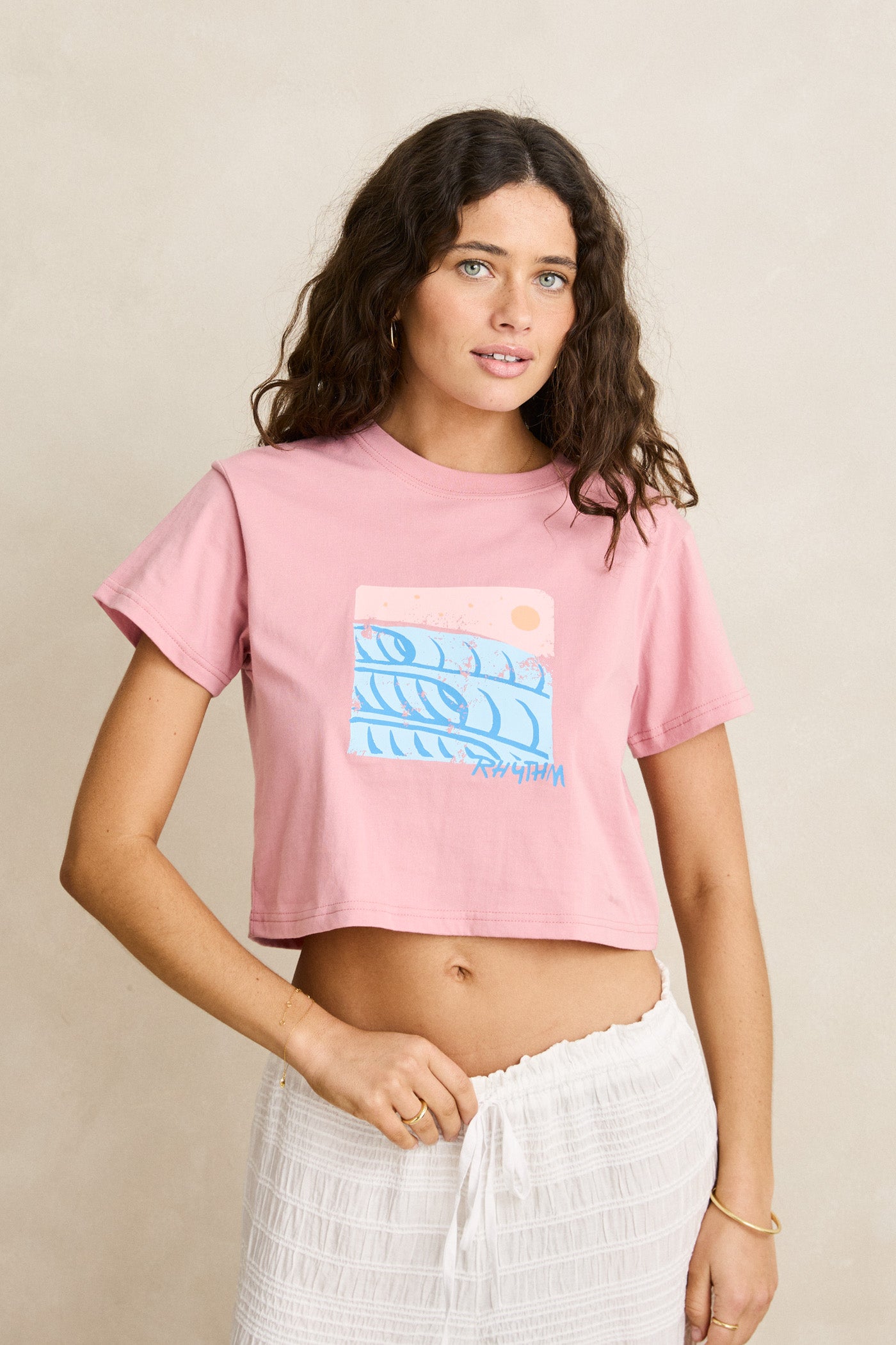 Ocean Crop Crew Tee