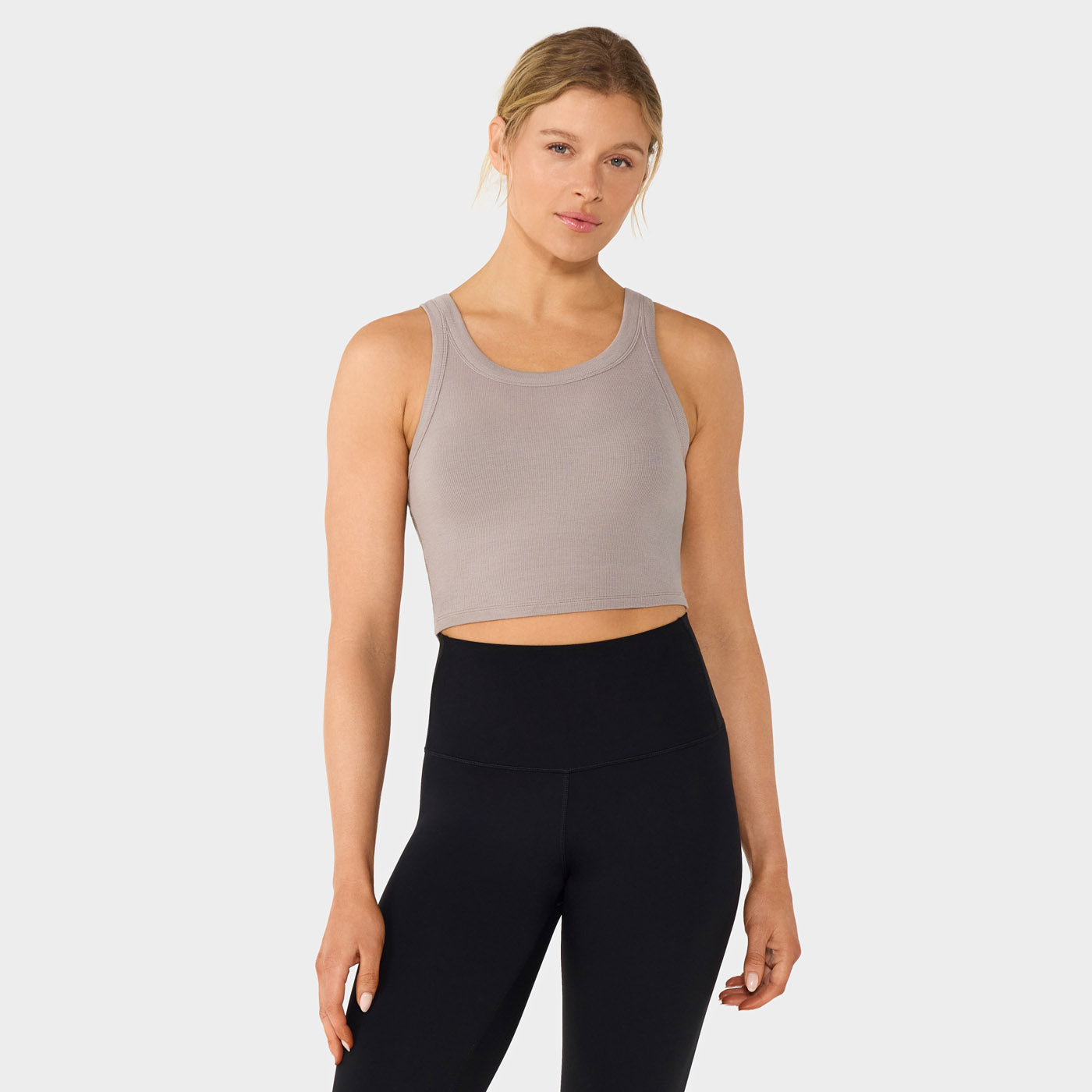 Ribbed Crop Tank