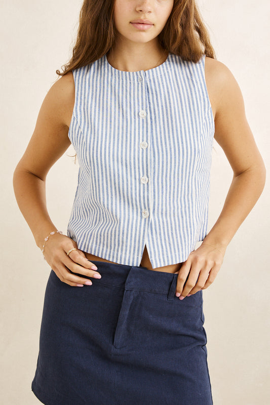 Vista Stripe Vest