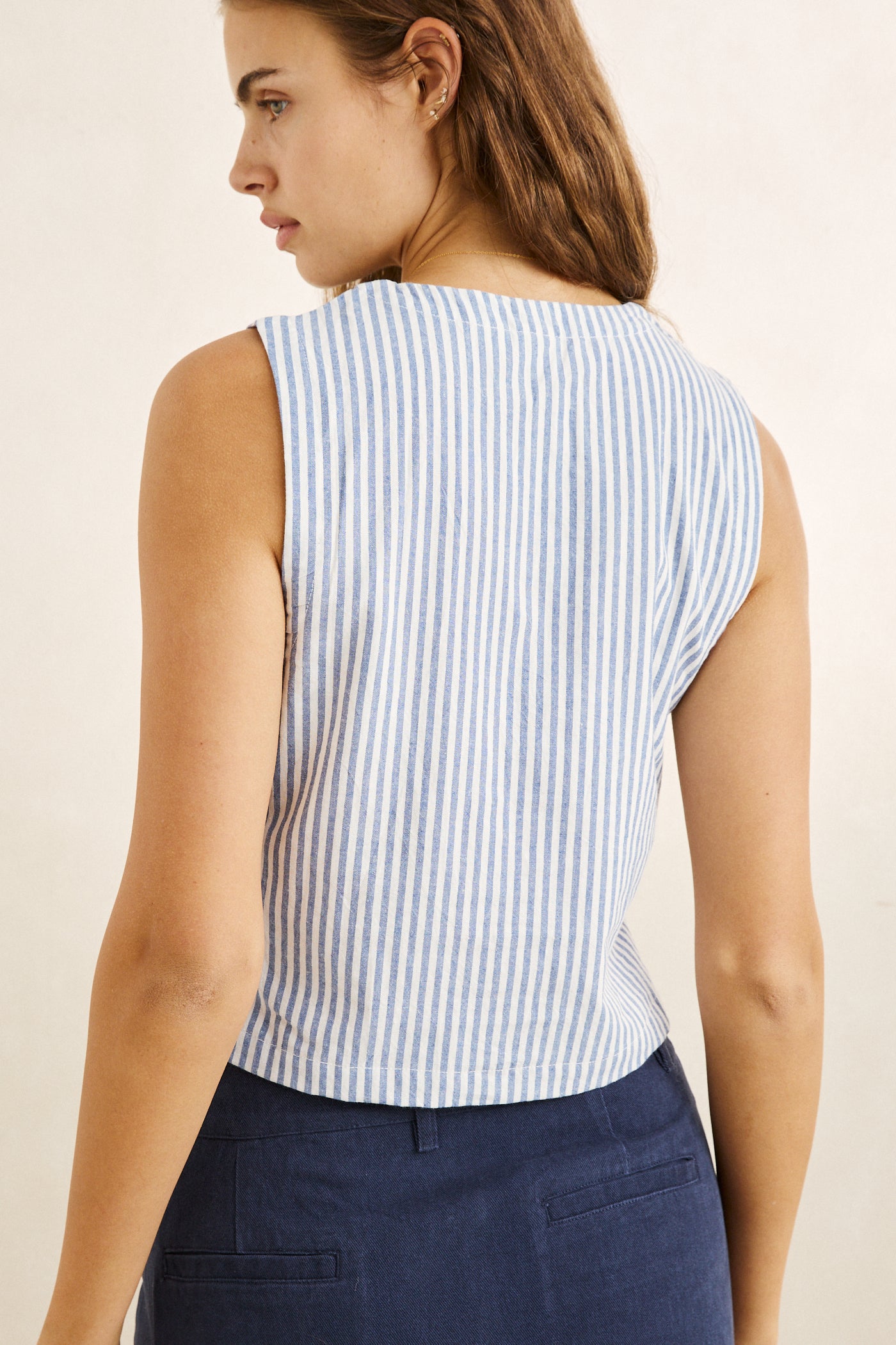 Vista Stripe Vest