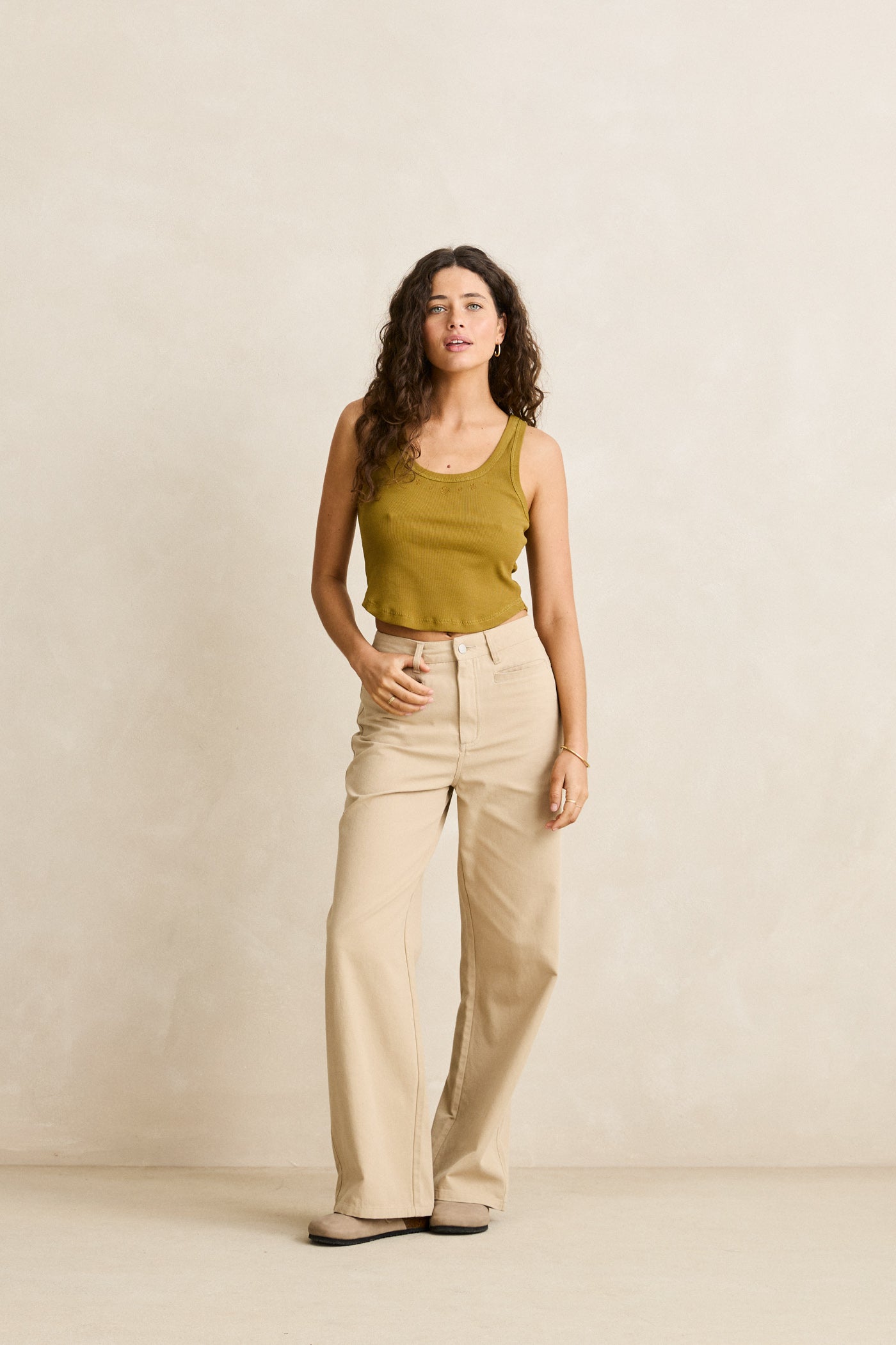 Posy Rib Tank