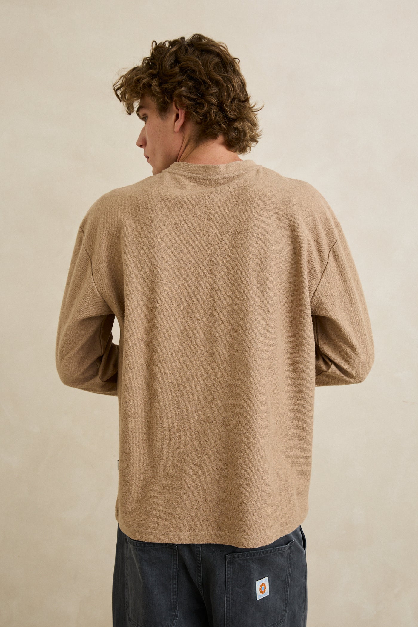 Vintage Terry LS Henley