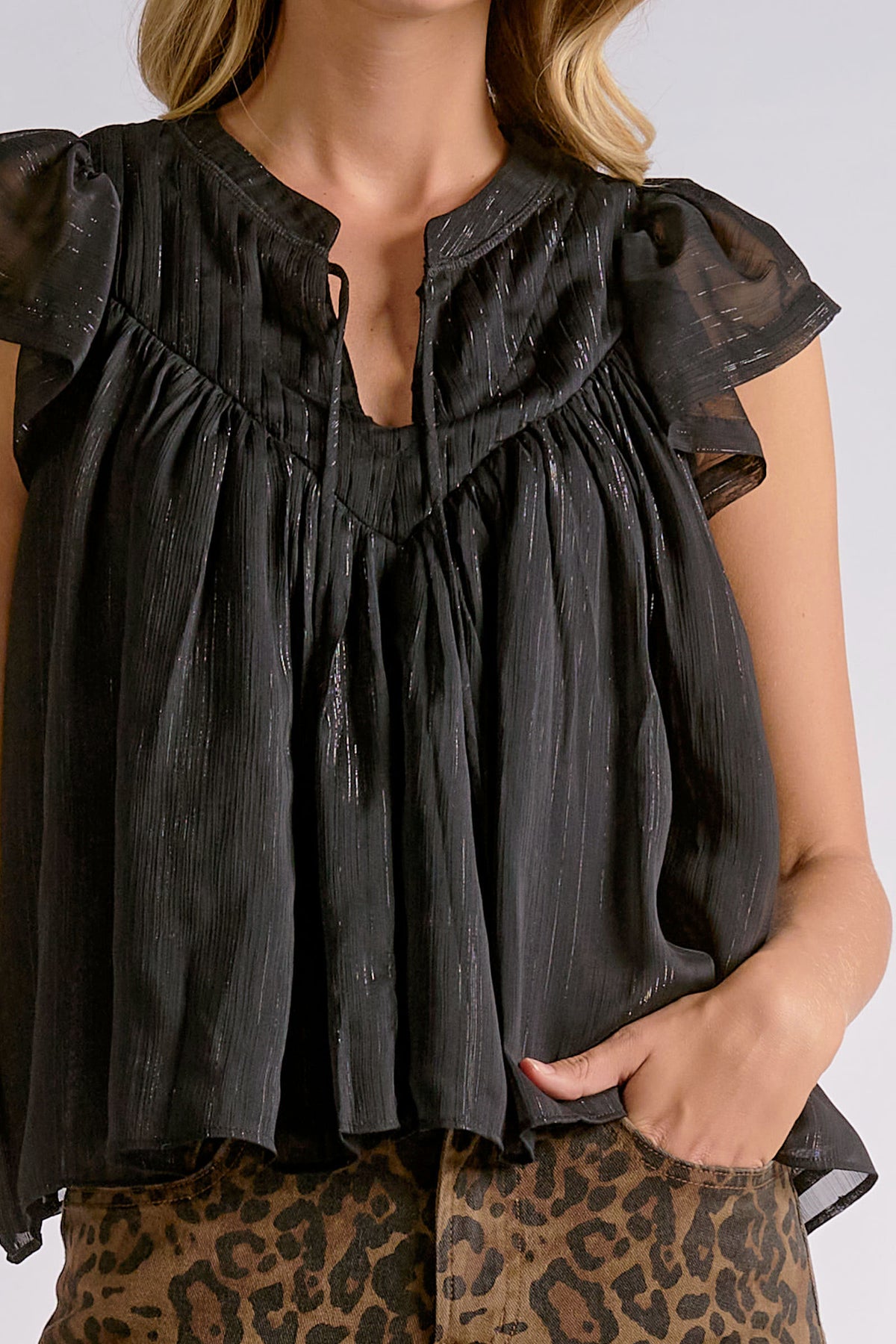 Fall Frill Blouse