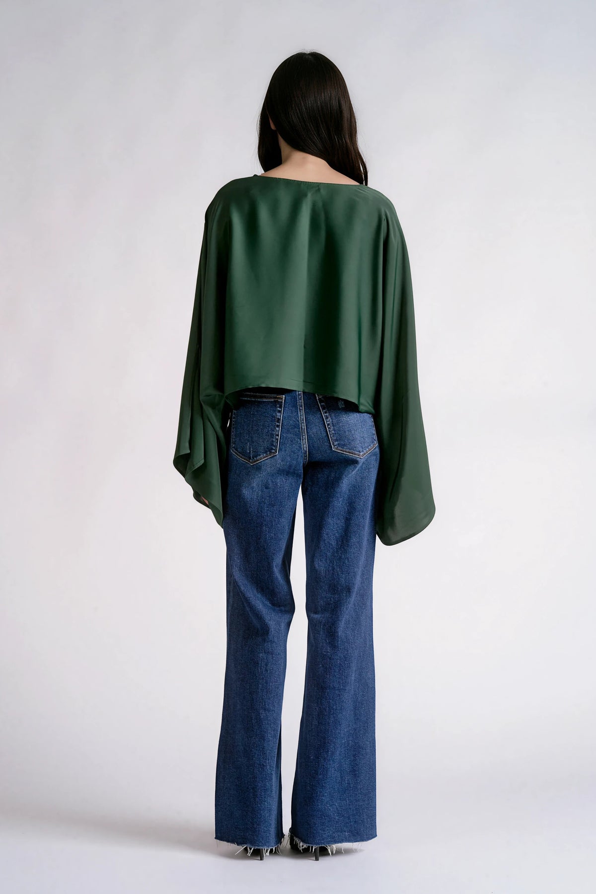 Holiday Bell Sleeve Blouse