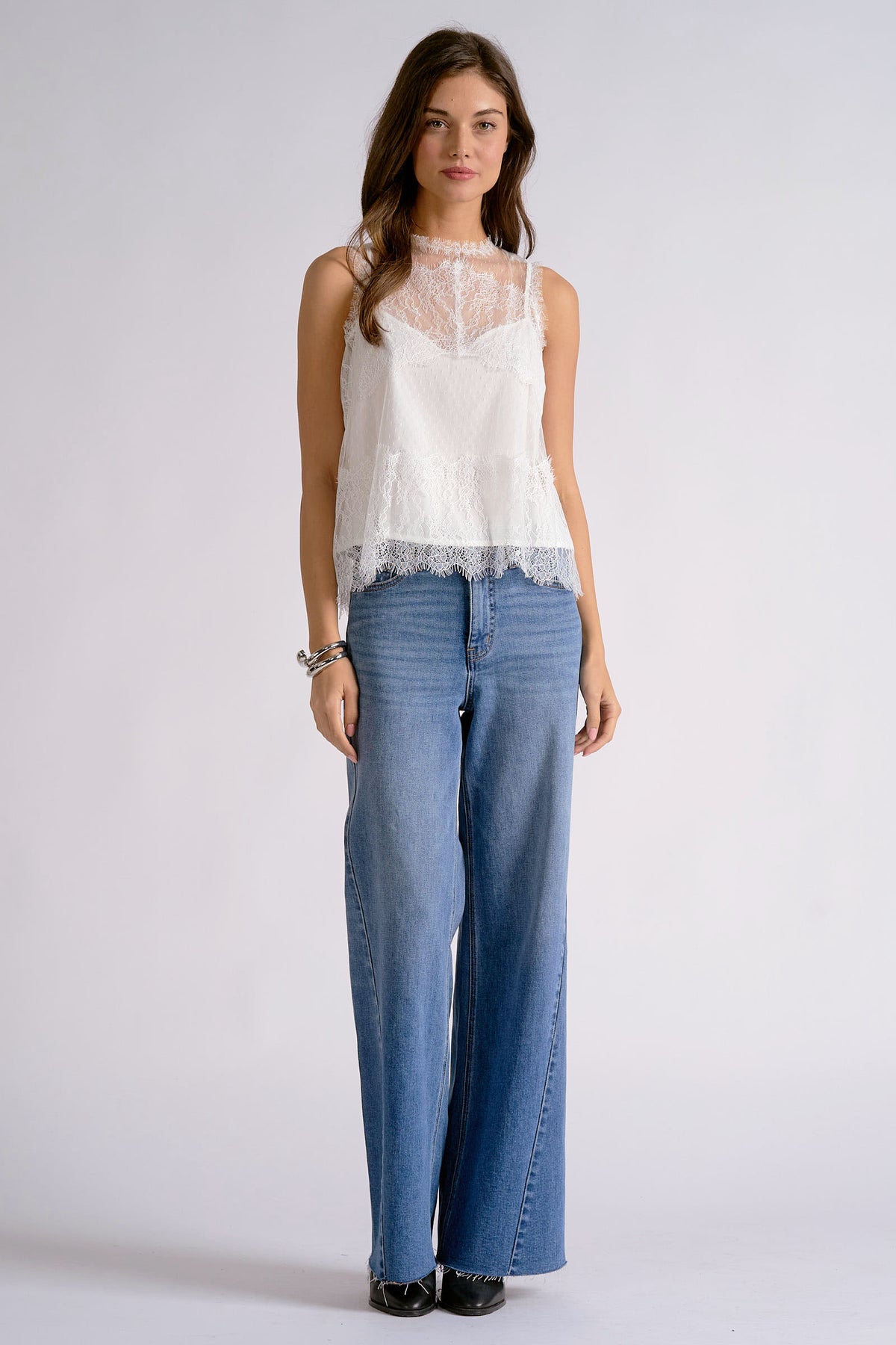 Lily Lace Tank Top