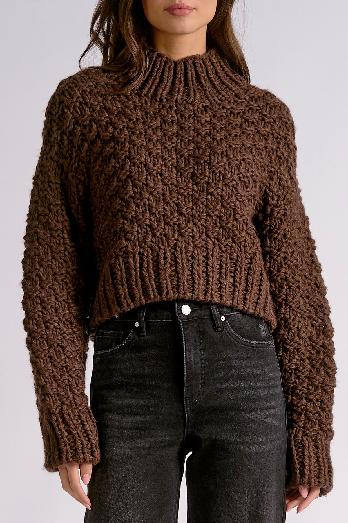Chocolate Chunky Sweater