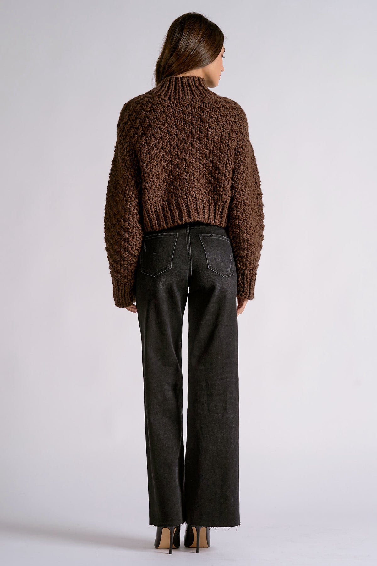 Chocolate Chunky Sweater